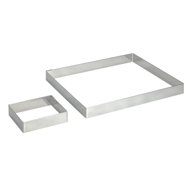 16X16 CERCLE CARRE DE BUYER INOX 16X16 CERCLE CARRE DE BUYER INOX