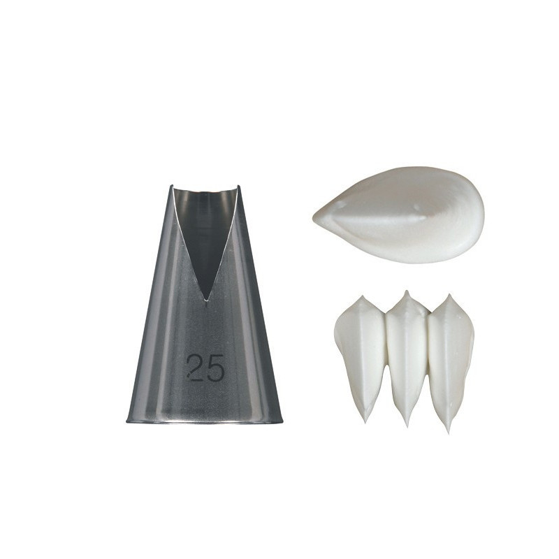 DOUILLE ST HONORE DE BUYER INOX 15 MM