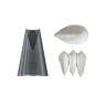 DOUILLE ST HONORE DE BUYER INOX 15 MM