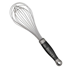 FOUET PROFESSIONNEL FILS INOX GOMA 30CM