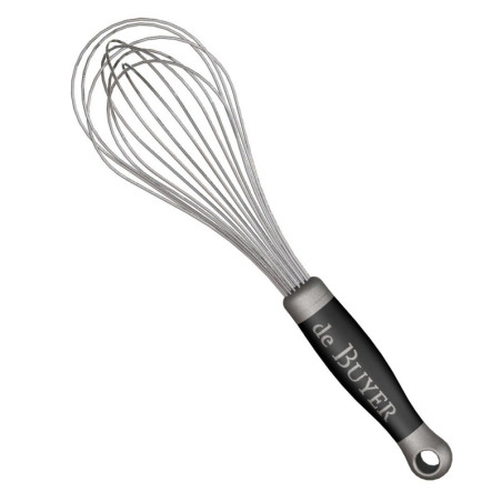 FOUET PROFESSIONNEL FILS INOX GOMA 30CM