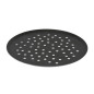 TOURTIERE RONDE 28CM ALUMINIUM PERFOREE ANTI-ADHERENT CHOC DE BUYER 
