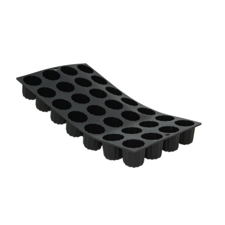 MOULFLEX NOIR-28 MINI CANNELES BORDELAIS