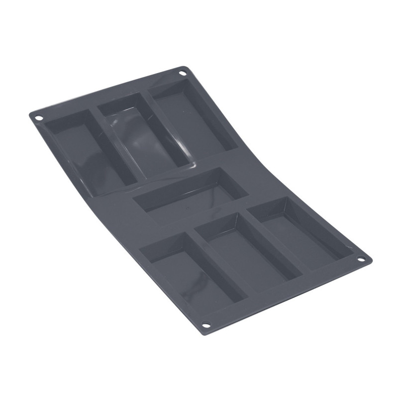 MOULFLEX NOIR DE BUYER - PLAQUE DE 7 GRANDS FINANCIERS