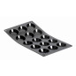 MOULFLEX NOIR DE BUYER - 15 MINI TARTELETTES