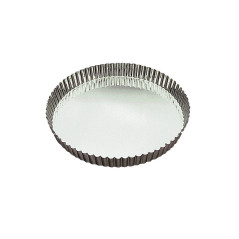 Tourtiere ronde cannelee Gobel