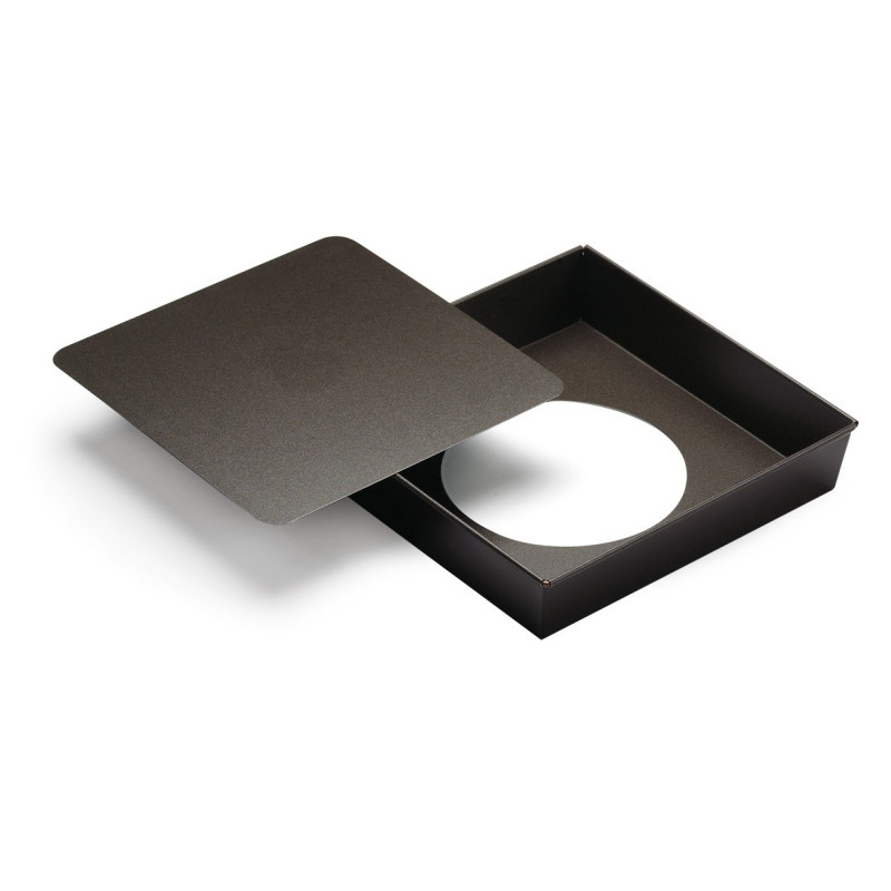 MOULE MANQUE CARRE 24 CM DEMONTABLE GOBEL 