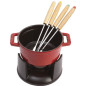 SERVICE A FONDUE MIXTE 20 CM STAUB