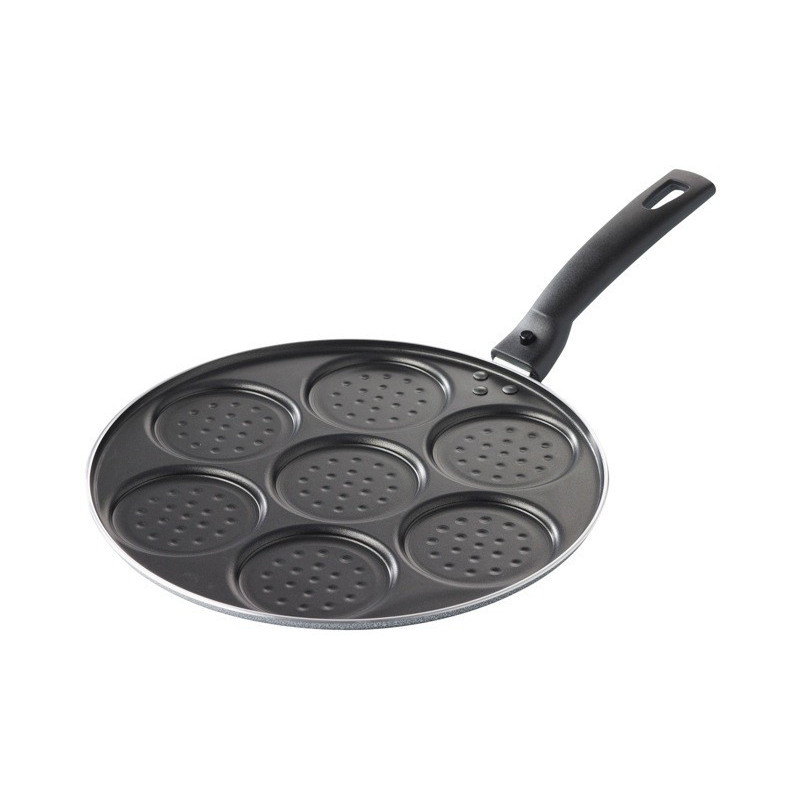POELE A BLINIS 7 ALVEOLES POELE A BLINIS 7 ALVEOLES