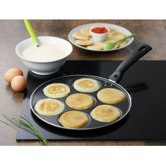 Poêle à Blinis 7 Alvéoles