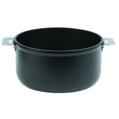 CASSEROLE 14 CM ALUMINIUM INDUCTION COOKWAY TWO AMOVIBLE REVETU EXCELISS 