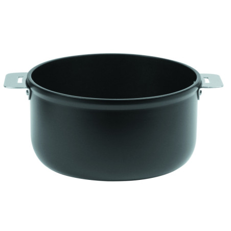 CASSEROLE 14 CM ALUMINIUM INDUCTION COOKWAY TWO AMOVIBLE REVETU EXCELISS 