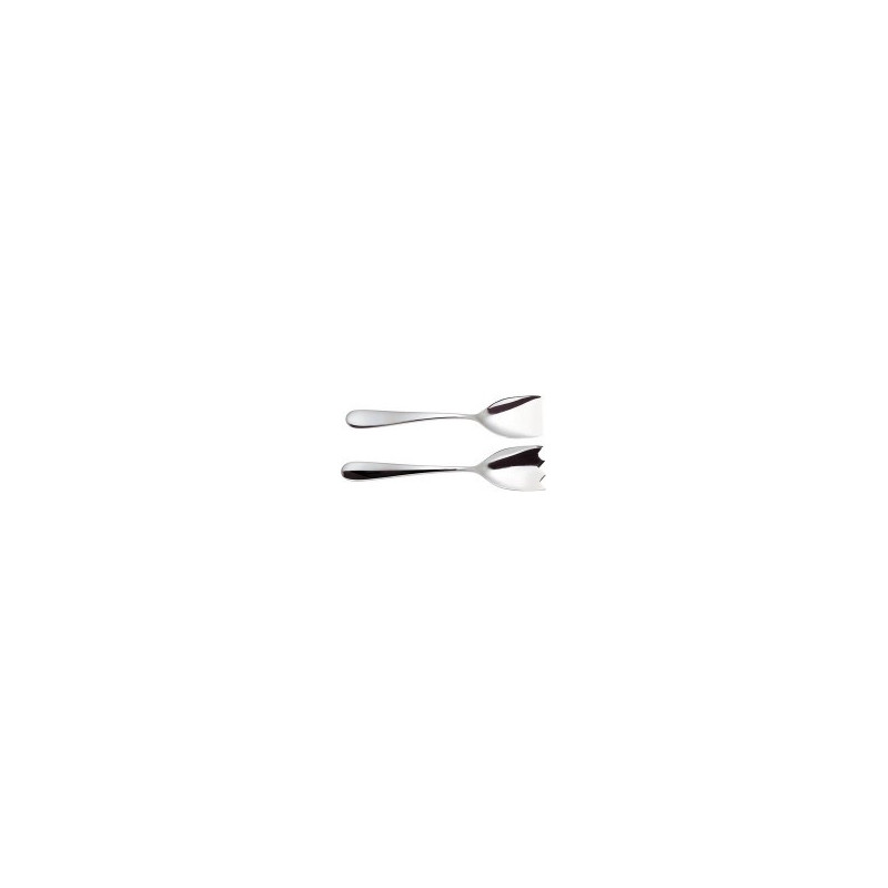 COUVERTS A SALADE -NUOVO MILANO- EN ACIER BRILLANT ALESSI