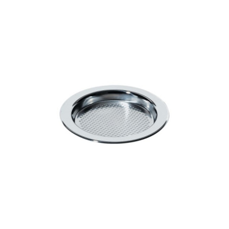 DESSOUS DE VERRE EN ACIER SATINE BORD BRILLANT ALESSI