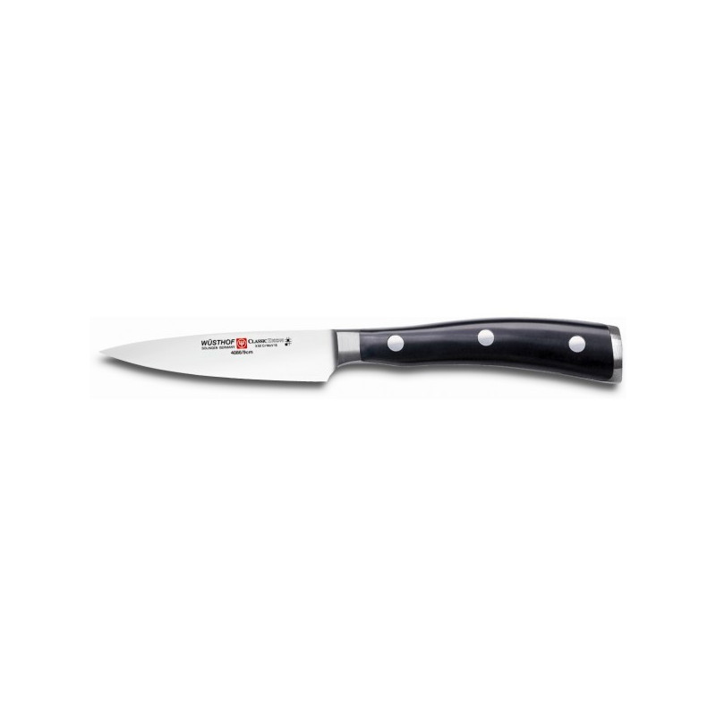 COUTEAU D'OFFICE 9 CM MANCHE NOIR WUSTHOF
