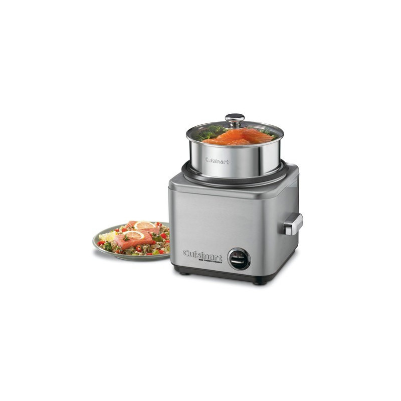 Cuiseur à Riz / étuveur Cuisinart CRC-800 – 8 Tasses – Inox – Fonctionne