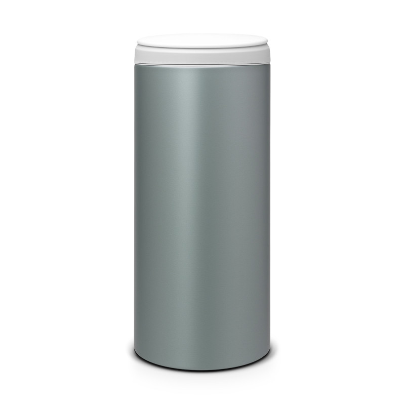 FLIPBIN 30 LITRES AVEC COUVERCLE PLASTIQUE LIGHT GREY