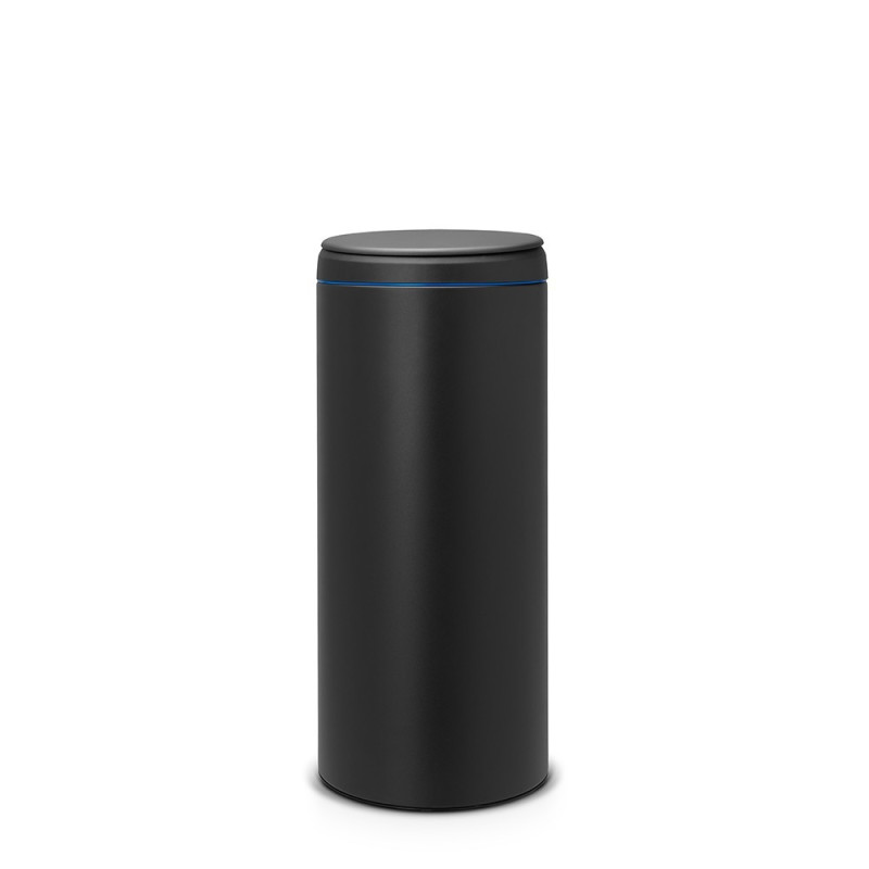 FLIPBIN 30 LITRES ANTHRACITE AVEC COUVERCLE PLASTIQUE DARK GREY