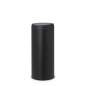 FLIPBIN 30 LITRES ANTHRACITE AVEC COUVERCLE PLASTIQUE DARK GREY
