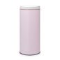 FLIPBIN 30 LITRES MINERAL PINK AVEC COUVERCLE PLASTIQUE LIGHT GREY