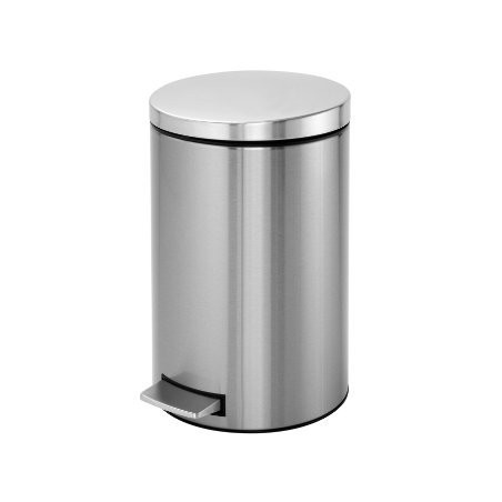 PEDAL BIN SILENT 12 LITRES ALMOND AVEC SEAU INTERIEUR PLASTIQUE BRABANTIA