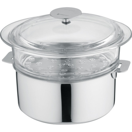 ELEMENT CUIT VAPEUR CRISTEL 24 CM AVEC COUVERCLE