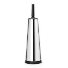 PORTE GOUPILLON AVEC BROSSE BRILLANT STEEL BRABANTIA