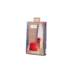 COUTEAU + PROTEGE DOIGTS PETIT CHEF