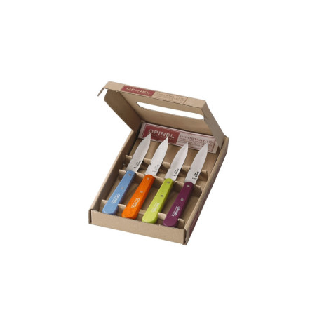 COFFRET DE 4  N°112 4 COULEURS ACIDULEES OPINEL