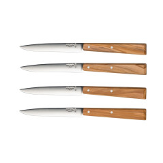 BOITE DE 4 COUTEAUX DE TABLE BON APPETIT SUD EN OLIVIER OPINEL