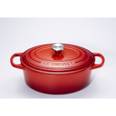 COCOTTE OVALE 25 CM TRADI CERISE LE CREUSET