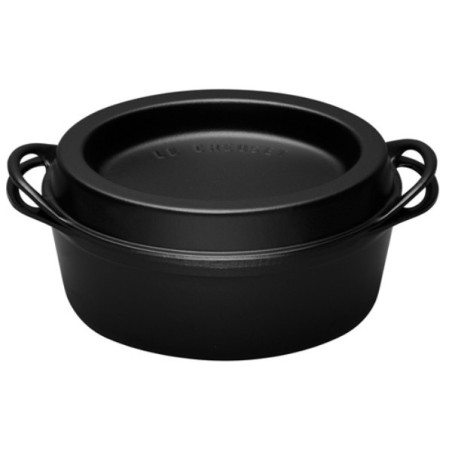COCOTTE OVALE 32 CM DOUFEU NOIR LE CREUSET