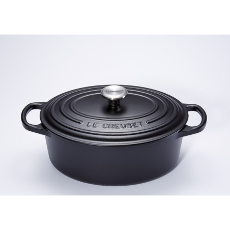 Cocotte ovale 33 cm Tradi Noir Le Creuset