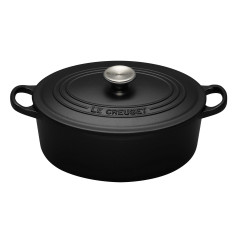 Cocotte Ovale 29 cm Fonte émaillé Cerise Le Creuset