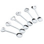 LOT 6 PETITES CUILLERES CM 10.5 INOX GUZZINI