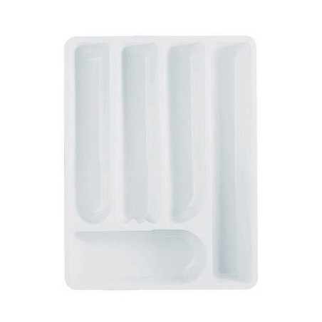 RANGE COUVERTS BLANC