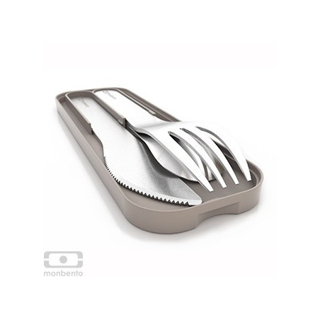 COUVERTS GRIS NOMADES MB POCKET MONBENTO