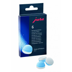 BOITE DE 6 PASTILLES DE NETTOYAGE JURA