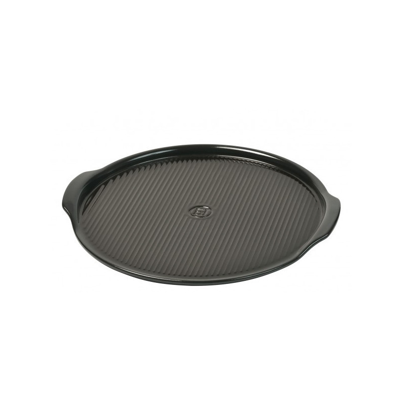 PLAQUE  PIZZA NOIRE 37 CM STONE EMILE HENRY