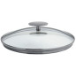 COUVERCLE VERRE 40 CM PLATINE COUVERCLE VERRE 40 CM PLATINE