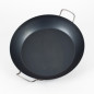 POELE A PAELLA LA LYONNAISE 40 CM TOLE BLEUIE DE BUYER