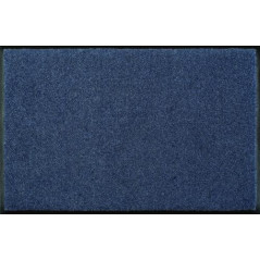 TAPIS 50X75 BLEU SALLE DE BAIN WASH AND DRY BOOSTER