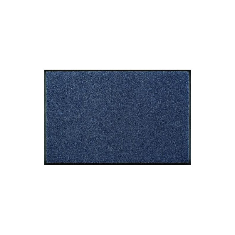 TAPIS 50X75 BLEU SALLE DE BAIN WASH AND DRY BOOSTER