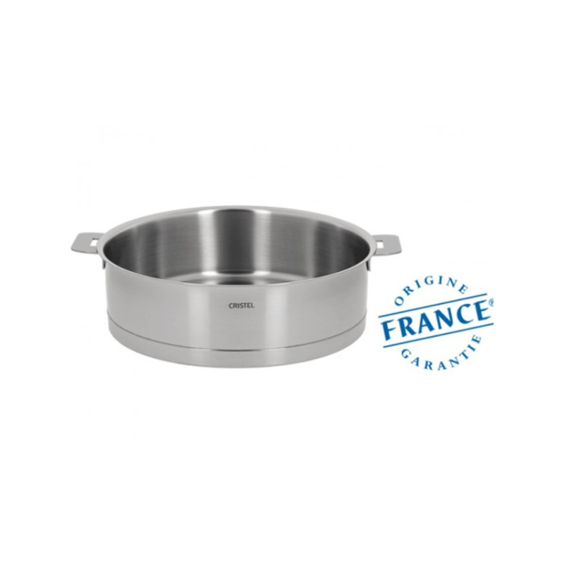 SAUTEUSE 22 CM CRISTEL STRATE AMOVIBLE SANS COUVERCLE