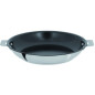 POELE CRISTEL 24 CM INOX STRATE AMOVIBLE ANTI ADHERENT EXCALIBUR BROSSEE