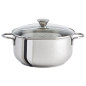 FAITOUT 26 CM COOKWAY MASTER INOX -  INDUCTION + COUVERCLE VERRE