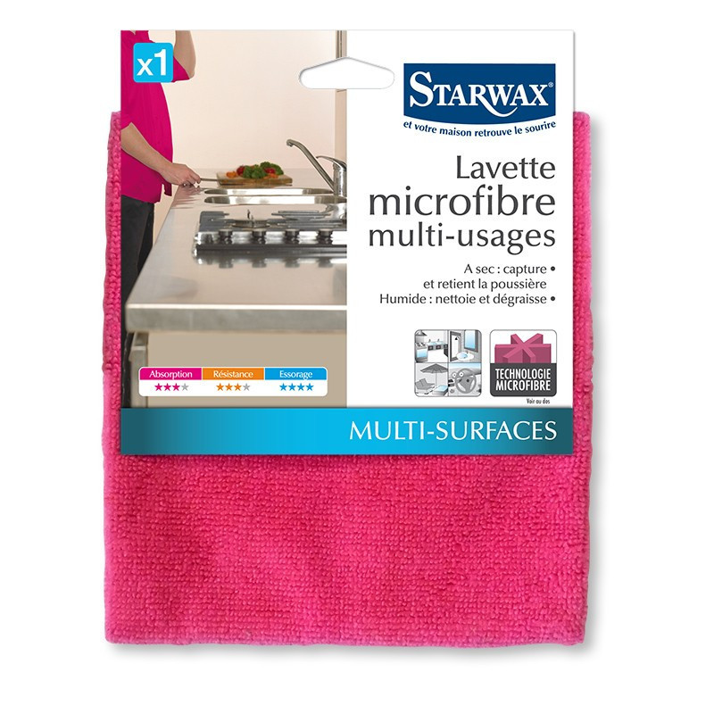 LAVETTE MICRO-FIBRE MULTI-USAGE STARWAX