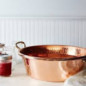 BASSINE A CONFITURE MARTELEE 36 CM BRONZE M'PASSION