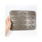 PLAQUE 12 BARQUETTE ANTI ADHERENT GOBEL