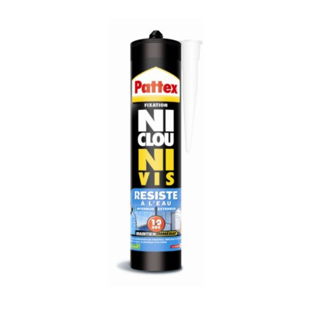 COLLE NI CLOU NI VIS RESISTANTE A L'EAU PATTEX